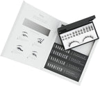 Nanolash DIY Eyelash Extensions Starter Kit - cluster lashes with bonder, sealer, remover, apllicator, home lash extensions kit (DIVINE)