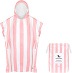 Dock & Bay Adult Poncho - Hooded Towel with Deep Pockets, Changing Robe - For Beach & Pool - Super Absorbent, Quick Dry - Compact, Lightweight - Includes Bag - Ponchos - British D'sire