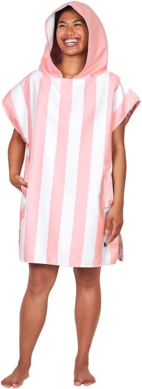 Dock & Bay Adult Poncho - Hooded Towel with Deep Pockets, Changing Robe - For Beach & Pool - Super Absorbent, Quick Dry - Includes Bag Secondary image