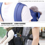 Doglemi Pet Outing Backpack Dog Shoulder Chest Bag Breathable Mesh Dog Cat Bag, Size:L(Gray) - British D'sire