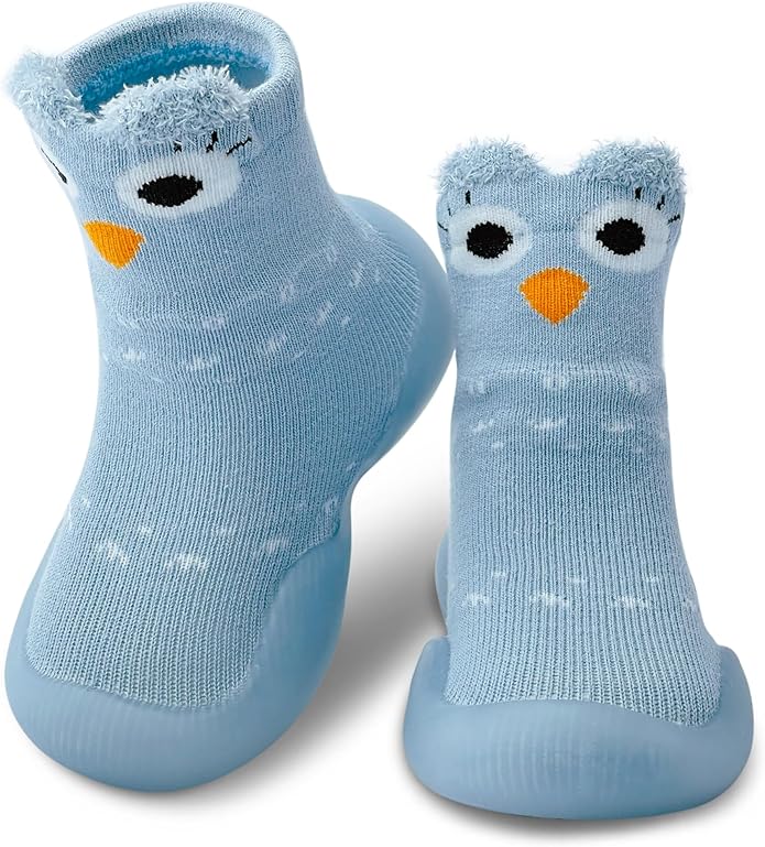 Dookeh Baby Shoes Boys Girls First Walking Shoes Non Slip Soft Sole Sneakers Toddler Infant Babygirl Sock Shoes - British D'sire Main image