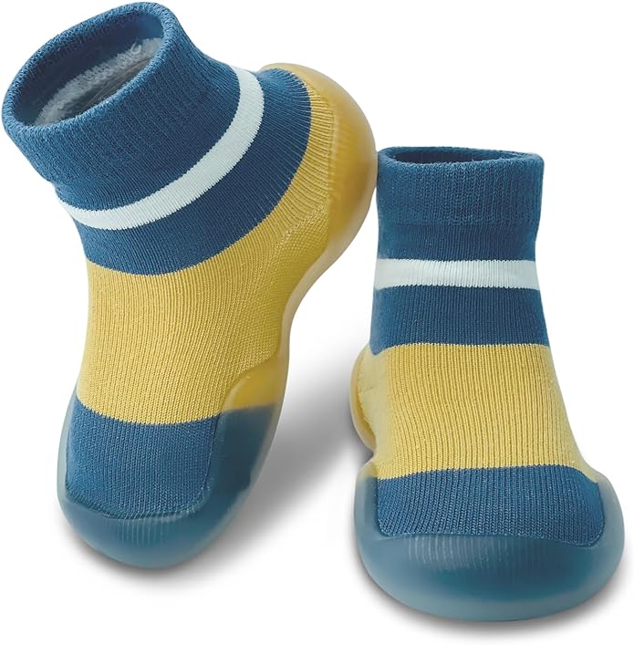 Dookeh Baby Shoes Boys Girls First Walking Shoes Non Slip Soft Sole Sneakers Toddler Infant Babygirl Sock Shoes Secondary image