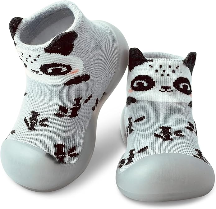 Dookeh Baby Shoes Boys Girls First Walking Shoes Non Slip Soft Sole Sneakers Toddler Infant Babygirl Sock Shoes - British D'sire