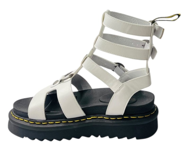 Double Ankle Strap Gladiator Sandals - Sandals - British D'sire