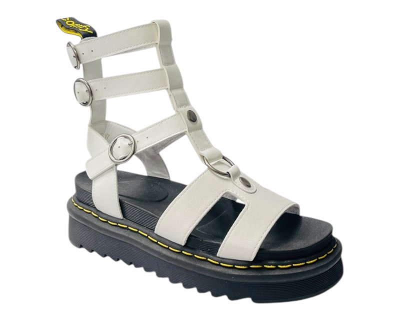 Double Ankle Strap Gladiator Sandals - Sandals - British D'sire
