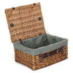 Double Steamed 40cm Picnic Basket - Empty Picnic Baskets - British D'sire