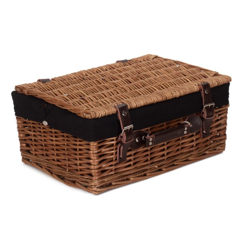 Double Steamed 40cm Picnic Basket - Empty Picnic Baskets - British D'sire
