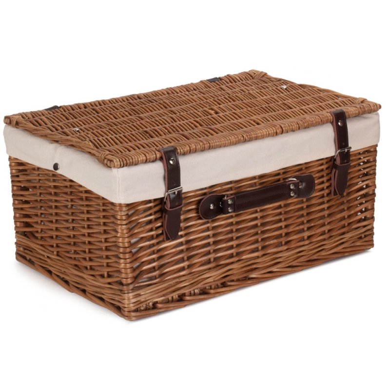 Double Steamed 51cm Picnic Basket - Empty Picnic Baskets - British D'sire