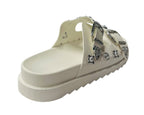 Double Strap Buckle Flat Sole Sandals - Slider - British D'sire