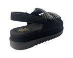 Double Strap Chunky Sole Sandals - Sandals - British D'sire