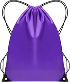 Drawstring Bags Gym Swimming School Sports Bag Unisex 2PCS Trainer String Bag Sack Backpack PE Bags for Women Men Children Travel Beach Kids Boys Girls Outdoor Shopping Holidays - Bags & Accessories - British D'sire