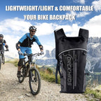 DRCKHROS DH115 Outdoor Running Sports Cycling Water Bag Backpack, Color: Black Green+Water Bag - British D'sire