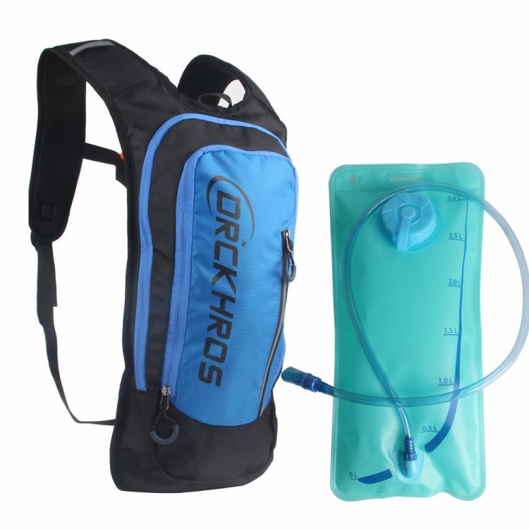 DRCKHROS DH116 Outdoor Cycling Sports Water Bag Backpack, Color: Blue+Water Bag - British D'sire Main image