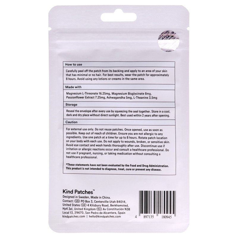 Dream Patches - Nano by Kind Patches for Unisex - 30 Count Patches - Patches - British D'sire