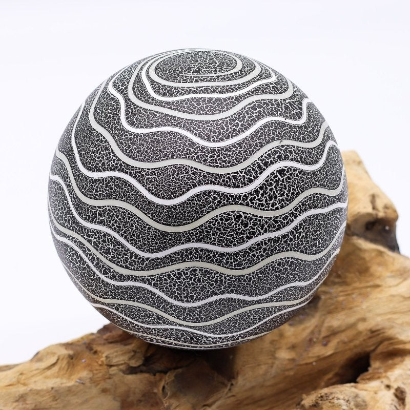 DriftGlow Lamp Grey Luna Shade - DriftGlow Lamps - British D'sire
