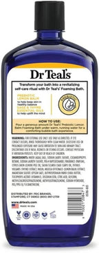 Dr.Teal's Foaming Bath with Pure Epsom Salt Prebiotic Lemon Balm 1000ML - foam bath - British D'sire