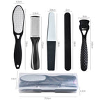 DT17 - 1 17 In 1 Pedicure Kit Foot File And Grinder Exfoliating Manicure And Pedicure Tools(White) - British D'sire