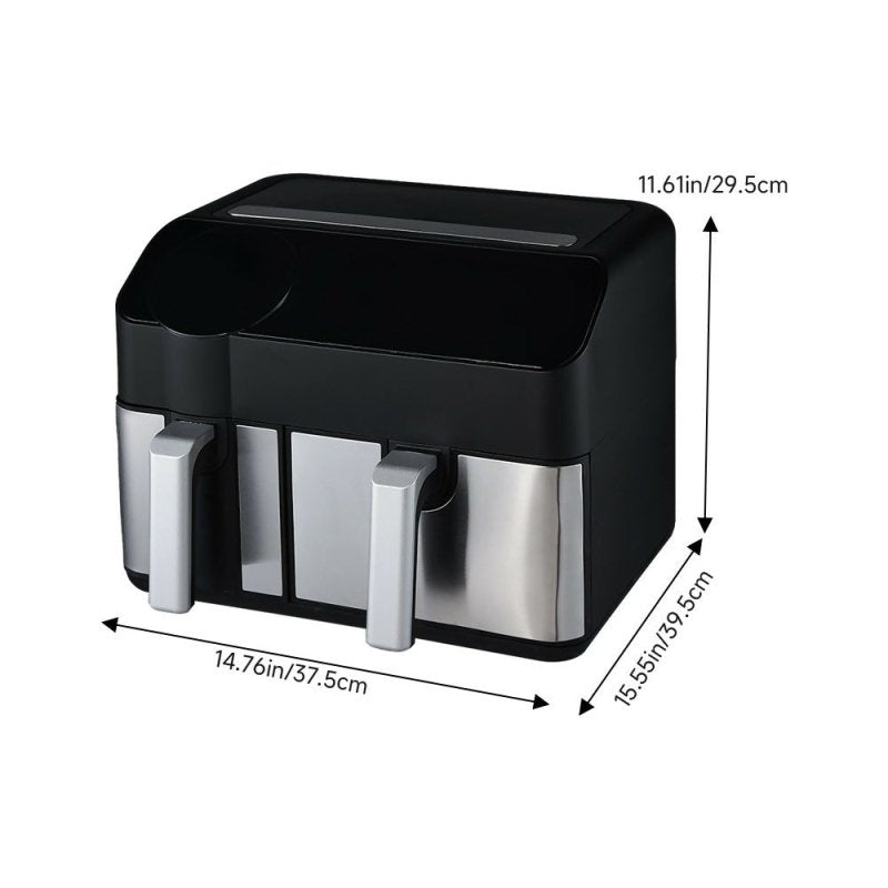 Dual Basket Air Fryer with Smart Touch Screen - Air Fryer - British D'sire