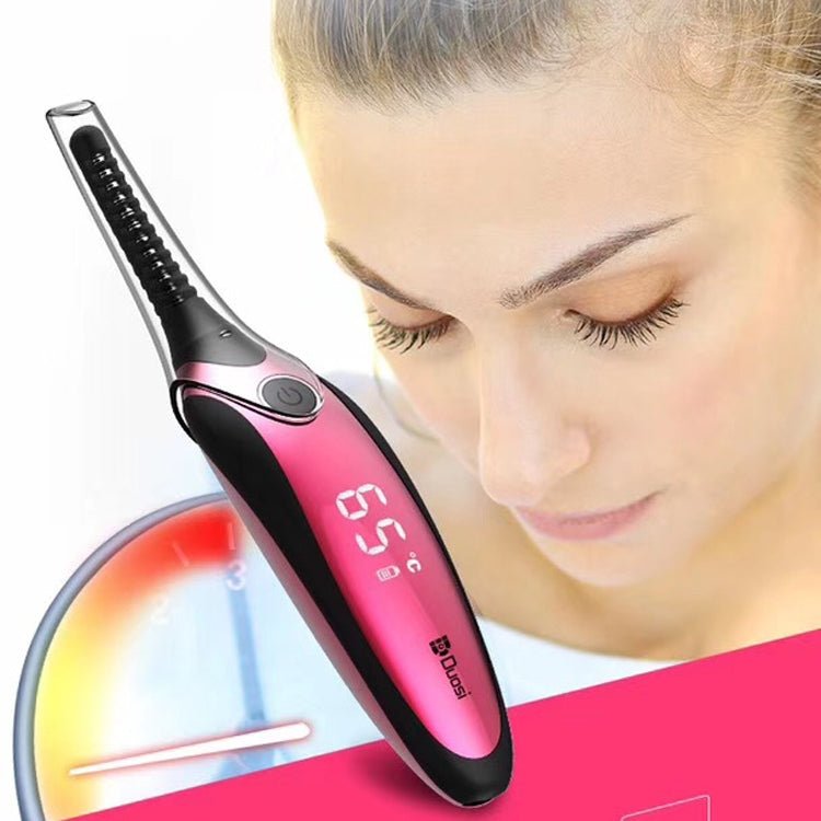 Duosi DY - 102 Portable Pen Style Heated Long - Lasting Electric Ironing Eyelash Curler USB Rechargeable Electric Heated Makeup Curling Clip - British D'sire Main image