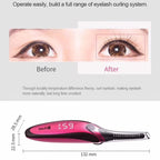 Duosi DY - 102 Portable Pen Style Heated Long - Lasting Electric Ironing Eyelash Curler USB Rechargeable Electric Heated Makeup Curling Clip - British D'sire