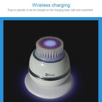 Duosi DY - 103 USB Rechargeble Electric Facial Cleansing Brush Waterproof Face Deep Pore Cleaning Massager Exfoliator Oil Dirt Blackhead Remove - British D'sire