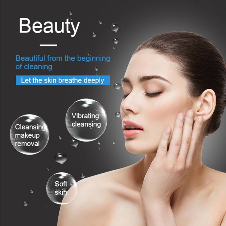 Duosi DY - 103 USB Rechargeble Electric Facial Cleansing Brush Waterproof Face Deep Pore Cleaning Massager Exfoliator Oil Dirt Blackhead Remove - British D'sire