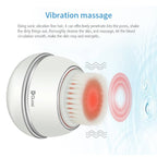 Duosi DY - 103 USB Rechargeble Electric Facial Cleansing Brush Waterproof Face Deep Pore Cleaning Massager Exfoliator Oil Dirt Blackhead Remove - British D'sire