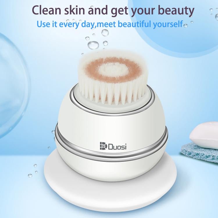 Duosi DY-103 USB Rechargeble Electric Facial Cleansing Brush Waterproof Face Deep Pore Cleaning Massager Exfoliator Oil Dirt Blackhead Remove Secondary image