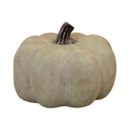 Dusty Green Medium Ceramic Pumpkin Ornament - Figurines - British D'sire