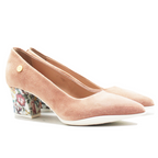 Lu Lu - Dusty Pink low heel shoe - Chanii B