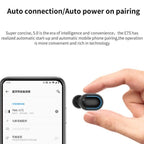E7s Digital Sports Waterproof TWS Bluetooth 5.0 In - Ear Headphones(Black) - earbuds - British D'sire