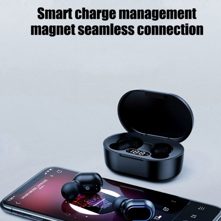 E7s Digital Sports Waterproof TWS Bluetooth 5.0 In - Ear Headphones(Black) - earbuds - British D'sire