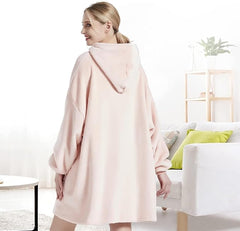 EA ARENA Hoodie Blanket,Oversized Ultra Soft Sherpa Fleece Warm Cosy Oversized Wearable Giant Sweatshirt Throw Onesize Fits All For Women Girls Adults Men Boys Kids Big Pocket - Women's Hoodies & Sweatshirts - British D'sire