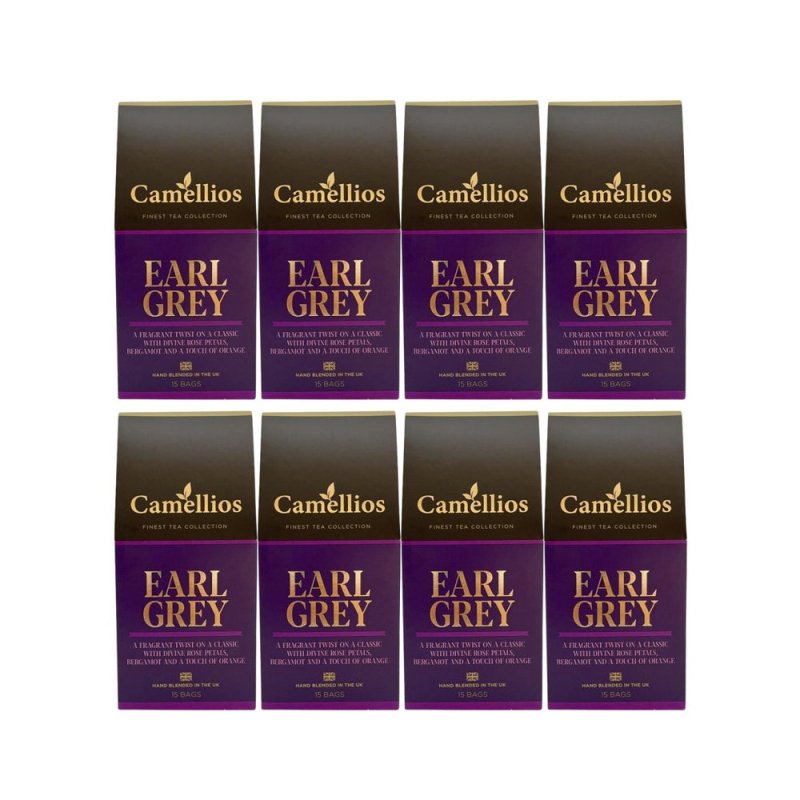 Earl Grey Tea, Pyramid Tea Bags, Gourmet Black Tea Blend - Tea & Infusions - British D'sire