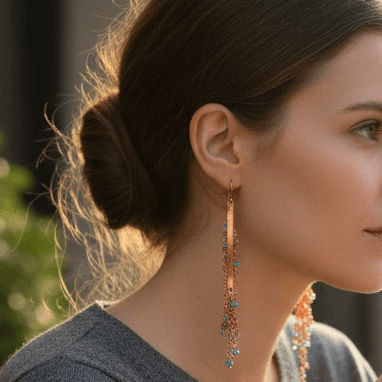 Earrings - Bubble Fall - Earrings - British D'sire