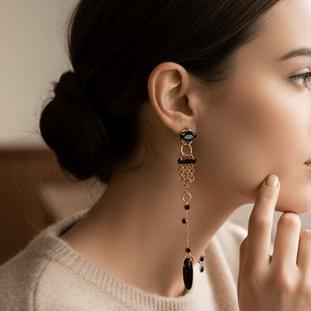 Earrings - Pharaoh - Earrings - British D'sire
