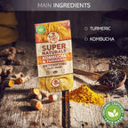 Earth Kiss Super Naturals Detoxifying Kombucha and Turmeric Clay Mask (10g) to Detoxify and Brighten Complexion - Face Masks - British D'sire