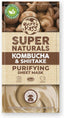 Earth Kiss Super Naturals Purifying Kombucha and Shiitake Sheet Mask to Protect the Elasticity of your Skin and Rejuvenate a Tired Looking Complexion - Sheet Mask - British D'sire