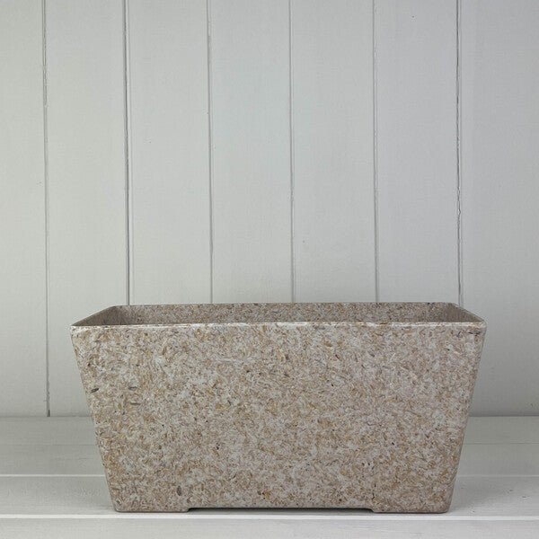 Earthy Oatmeal Chaff Windowsill Planter Secondary image
