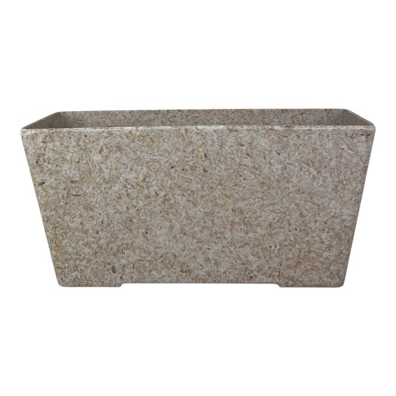 Earthy Oatmeal Chaff Windowsill Planter - Plant Pot - British D'sire
