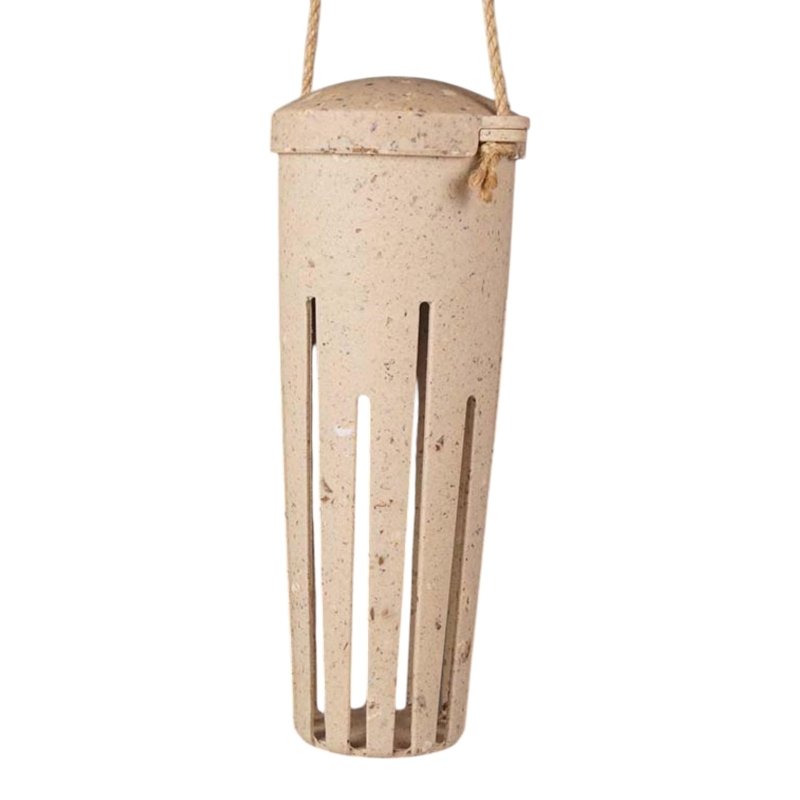 Earthy Peanut Feeder - Coffee - Bird Feeder - British D'sire Main image