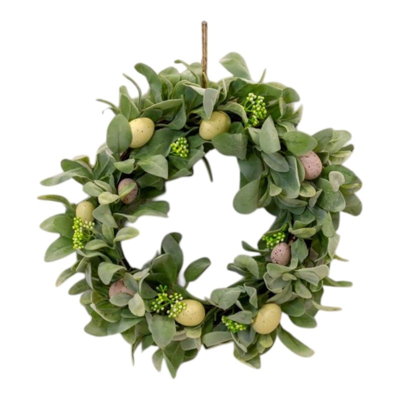 Easter Egg Wreath D46cm W4cm - Wreath - British D'sire Main image
