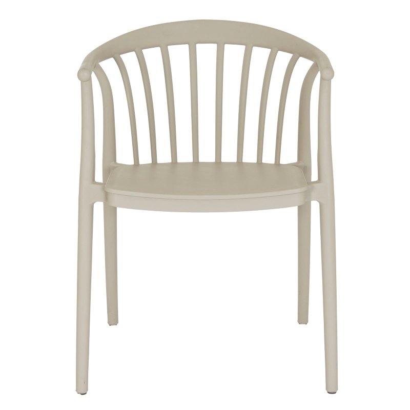 Echo Putty Grey Chair for Garden and Patio - Outdoor Furniture - British D'sire