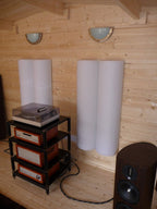 Echo - Stick Acoustic Panel 1ft by 4ft - High End Audio Wall Mounted Acoustic Panels - British D'sire