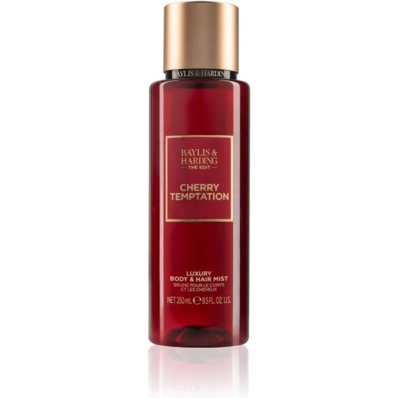 Edit Cherry Temptation Body Mist, 250 ml - Hair and Body Mist - British D'sire Main image