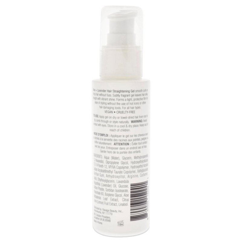 e.fek.tiv - Aloe Plus Lavender Hair Straightening Gel for Unisex - 3.38 oz Gel Secondary image