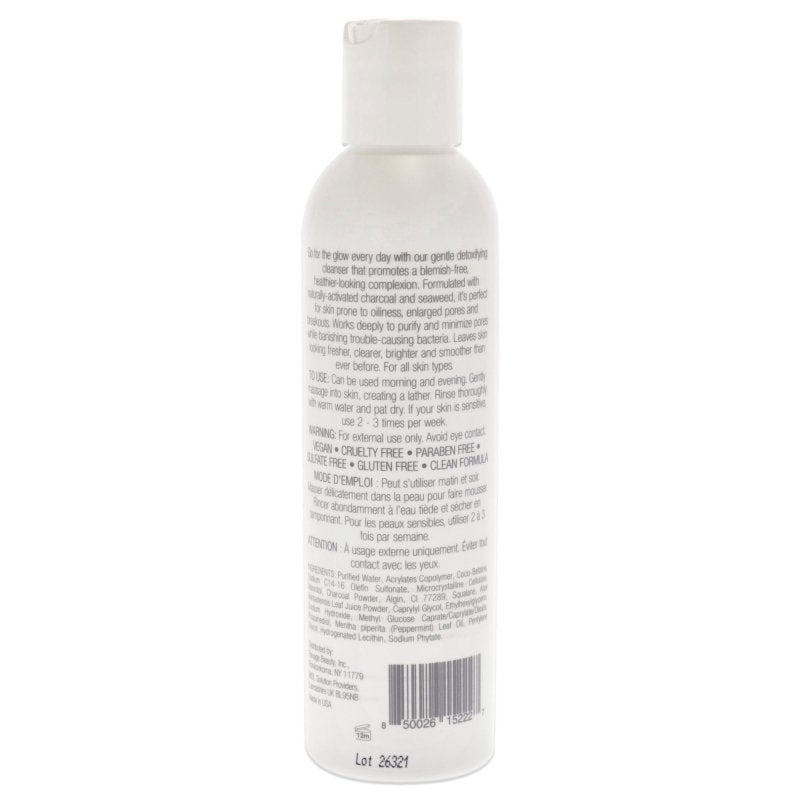 e.fek.tiv - Charcoal Burst Plus Seaweed Purifying Facial Cleanser for Unisex - 6 oz Cleanser Secondary image