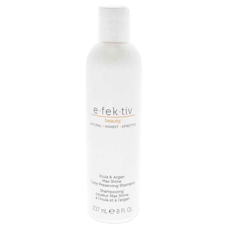 e.fek.tiv - Inula Plus Argan Max Shine Color Preserving Shampoo for Unisex - 8 oz Shampoo - Shampoo - British D'sire