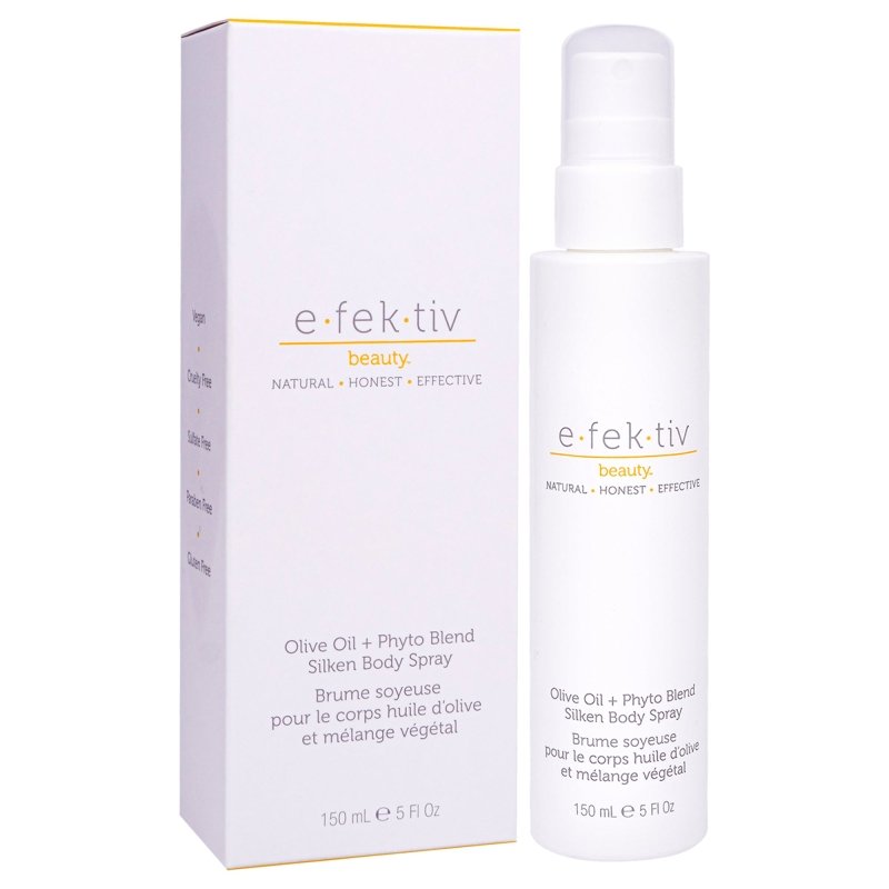 e.fek.tiv - Olive Oil Plus Phyto Blend Silken Body Spray for Unisex - 5 oz Body Spray - Body Spray - British D'sire