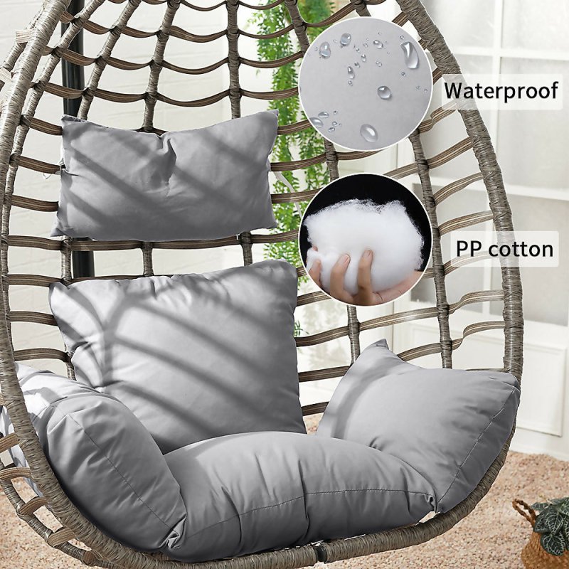 Egg Hanging Chair Cushion Replacement Cotton Filled - Hanging Chair Cushion - British D'sire Main image